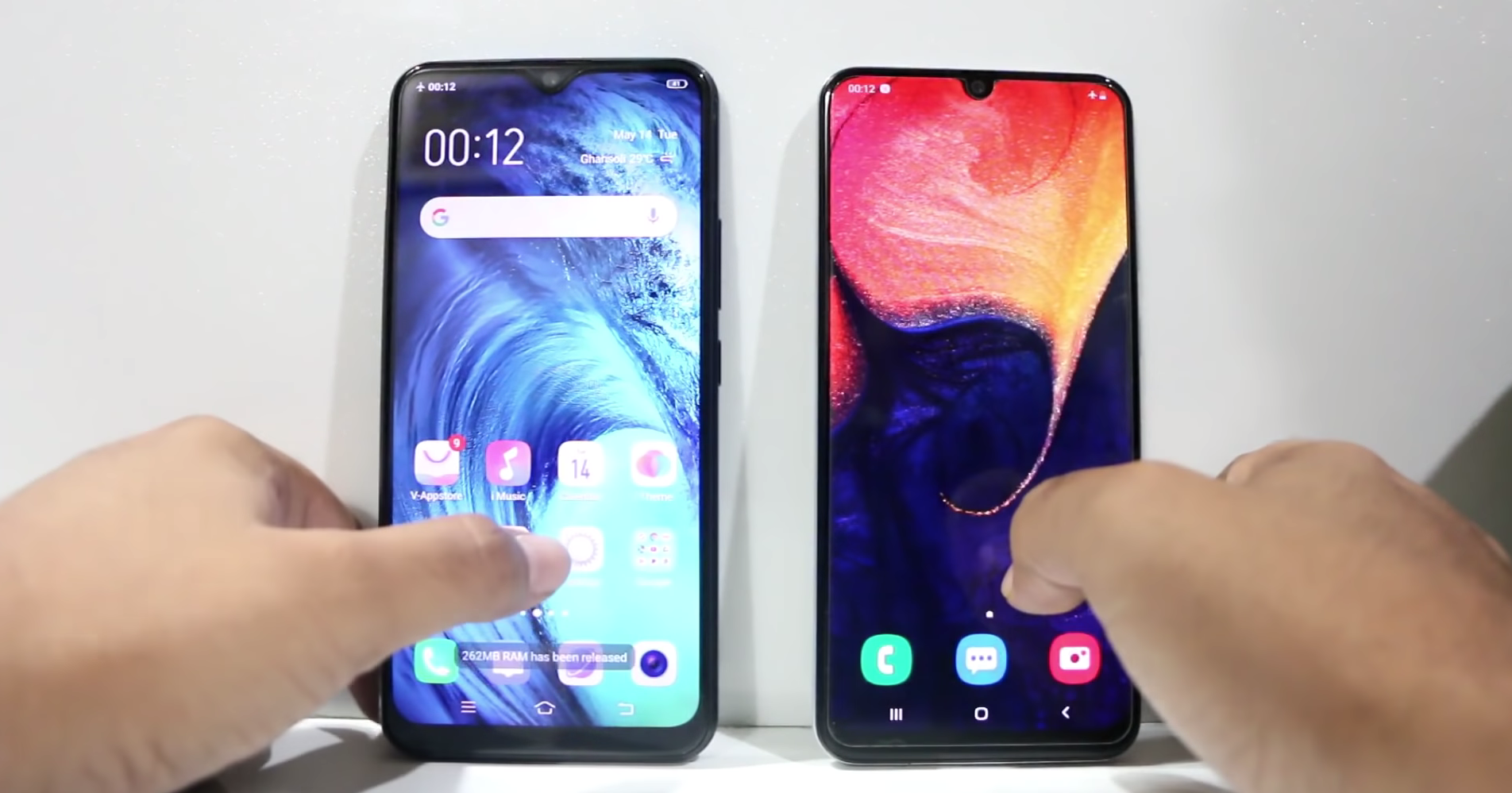 Vivo Y17 против Samsung Galaxy A50: тест на скорость