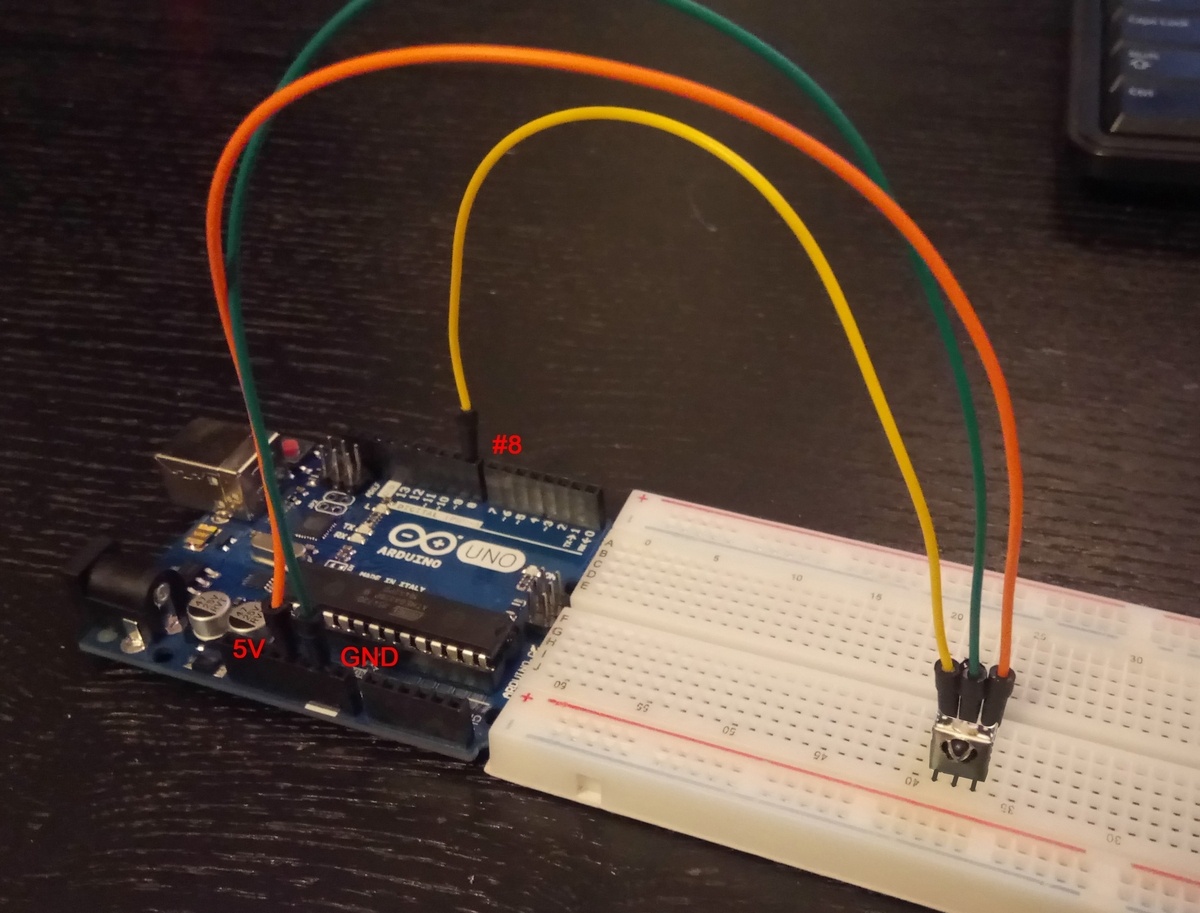 Управление компьютером через ПДУ от усилителя с помощью Arduino и Node.js - 9