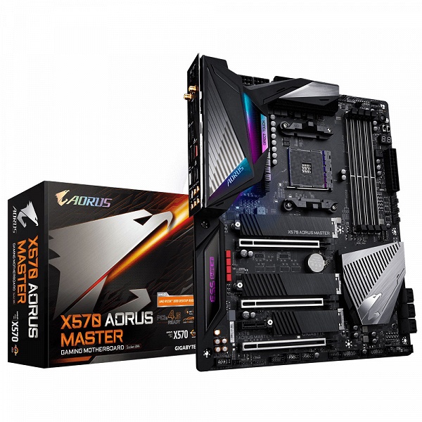 Gigabyte объявляет о выпуске системных плат X570 Aorus с поддержкой PCIe 4.0