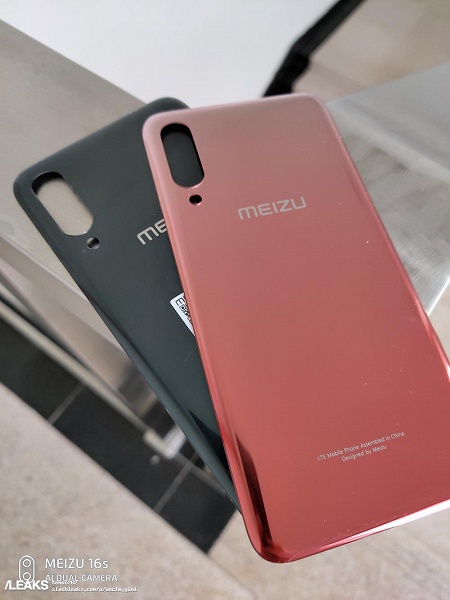 Живые фото задней панели Meizu 16Xs