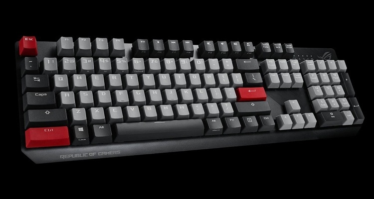 Computex 2019: клавиатура ASUS ROG Strix Scope PBT с переключателями Cherry MX