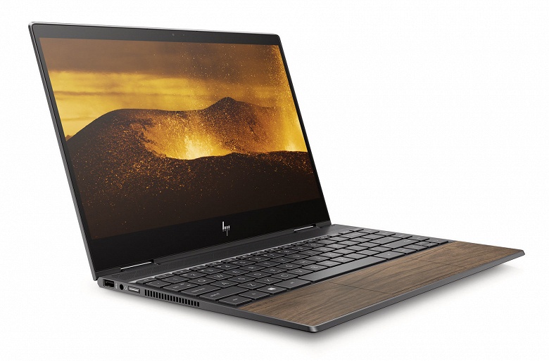 Ноутбуки HP Envy получат деревянную отделку
