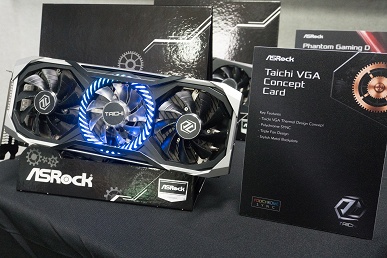 ASRock на Computex: видеокарта с Thunderbolt 3, новые кулеры для 3D-карт и системная плата, рассчитанная на установку СЖО