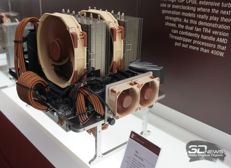 Computex 2019: Noctua показала полуторакилограммовый пассивный кулер и не только