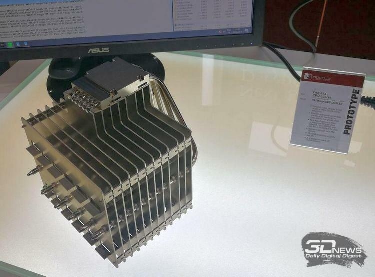 Computex 2019: Noctua показала полуторакилограммовый пассивный кулер и не только