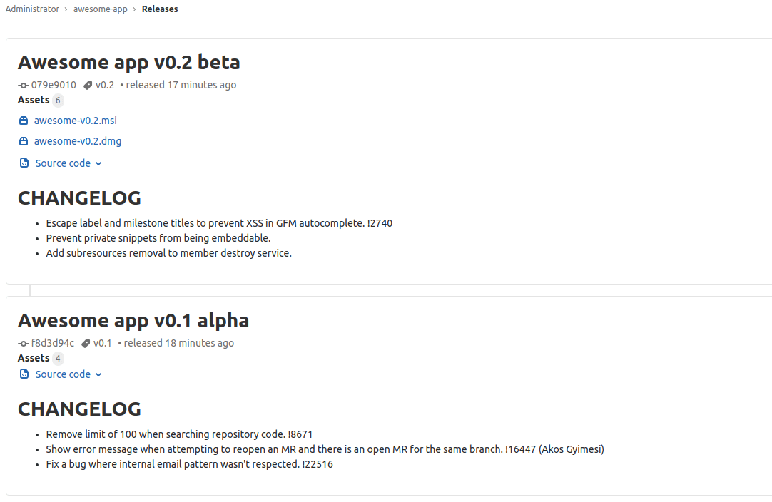 GitLab 11.11: несколько ответственных для мердж-реквестов и улучшения для контейнеров - 7