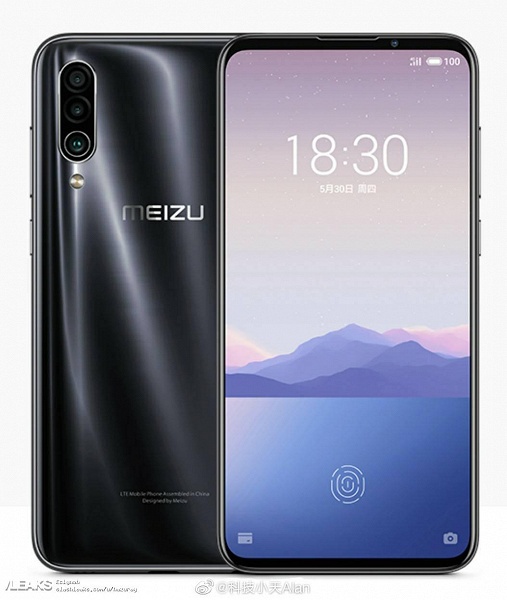 Качественные официальные изображения Meizu 16Xs демонстрируют смартфон в четырех цветах