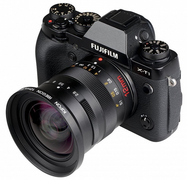 Объектив Kipon Ibegon 12mm/2.8 предназначен для камер Fujifilm формата APS-C