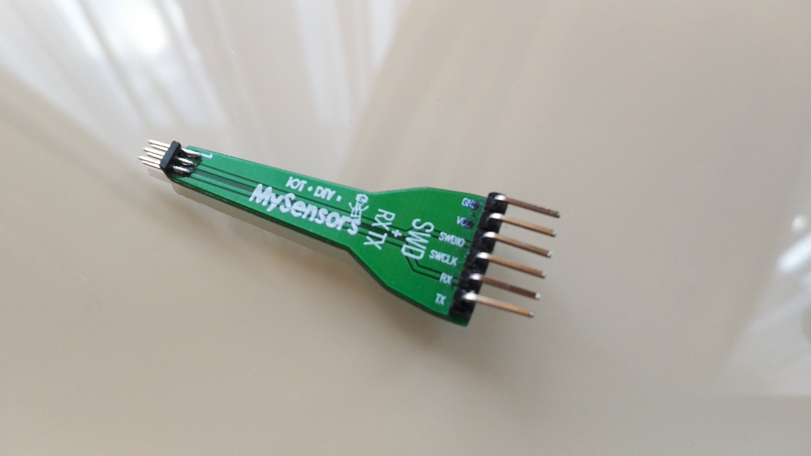 Сенсорный мини выключатель cо стеклянной панелью на nRF52832 - 5