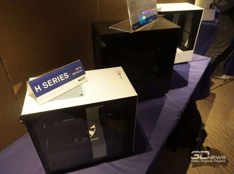 Computex 2019: NZXT обновила корпуса H-серии, добавив USB Type-C и улучшив контроллер подсветки