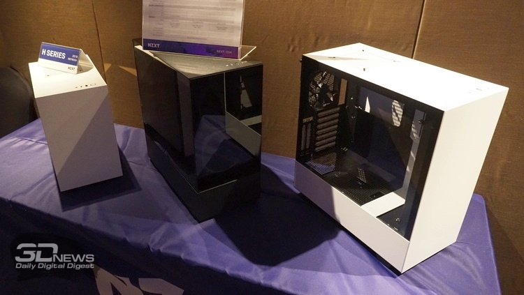 Computex 2019: NZXT обновила корпуса H-серии, добавив USB Type-C и улучшив контроллер подсветки