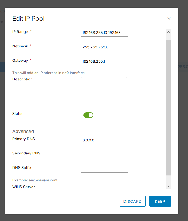 VMware NSX для самых маленьких. Часть 6. Настройка VPN - 19