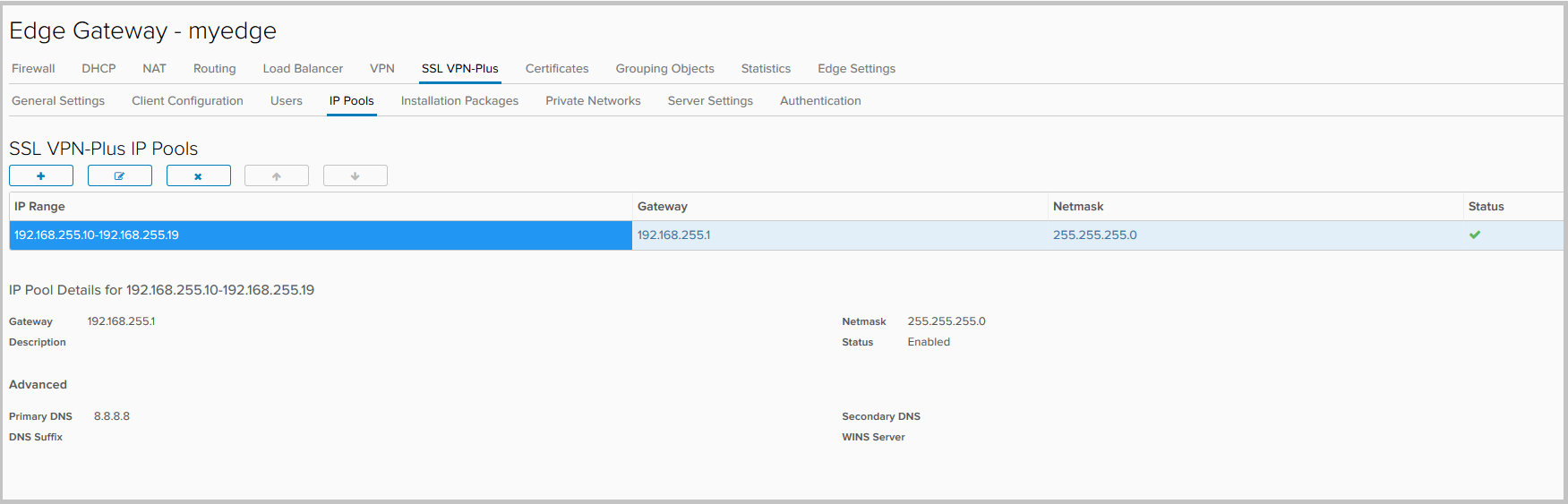 VMware NSX для самых маленьких. Часть 6. Настройка VPN - 20