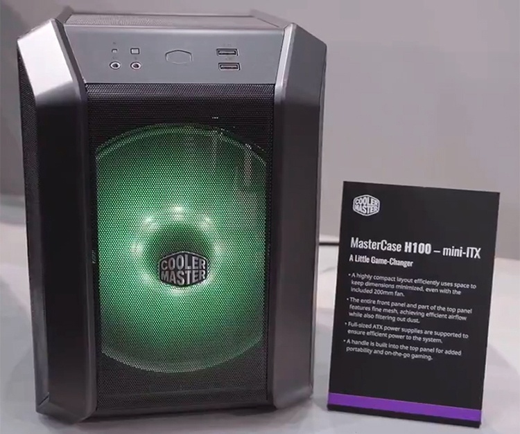 Computex 2019: корпус Cooler Master MasterCase H100 для компактного ПК