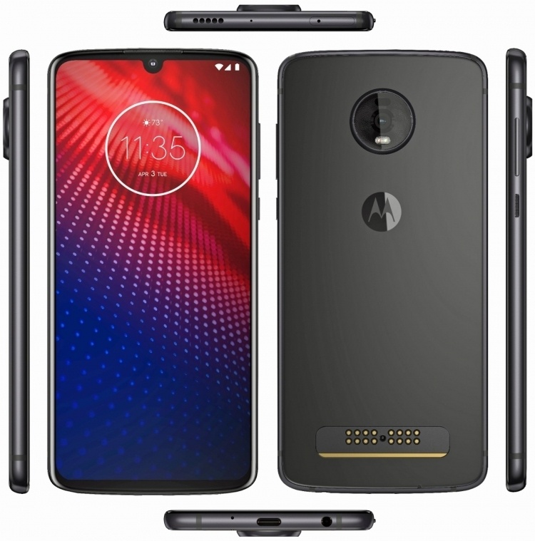 Moto Z4: смартфон среднего уровня с чипом Snapdragon 675 и 4 Гбайт ОЗУ