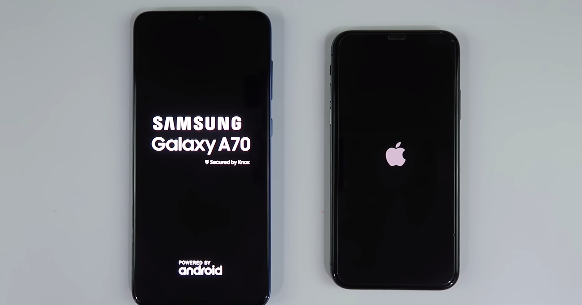 Samsung Galaxy A70 против Apple iPhone X: тест на скорость