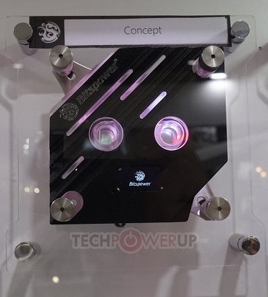 Компания Bitspower показала на Computex 2019 концептуальные водоблоки