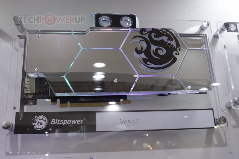 Компания Bitspower показала на Computex 2019 концептуальные водоблоки