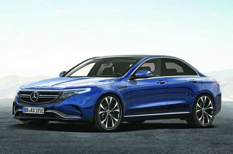 Mercedes-Benz выпустит конкурента для Tesla Model S в 2022 году - 1 Mercedes-Benz выпустит конкурента для Tesla Model S в 2022 году