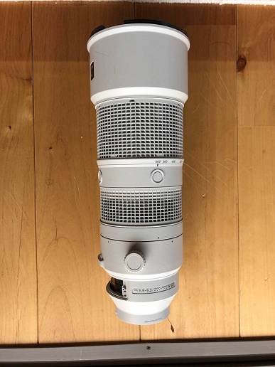 Появились изображения объектива Sony FE 200-600mm 5.6-6.3mm G OSS