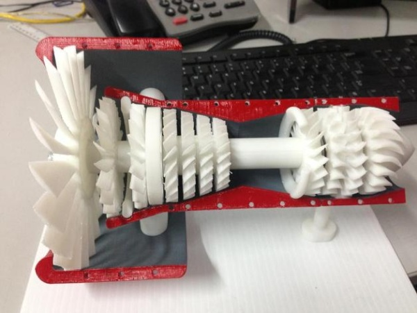 Реактивный двигатель на домашнем 3D-принтере - 2