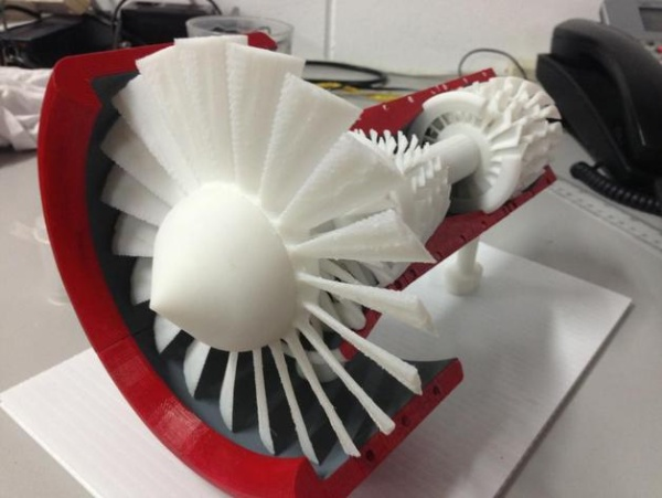 Реактивный двигатель на домашнем 3D-принтере - 3