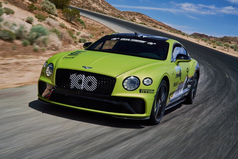 Bentley представила Continental GT для рекорда на Пайкс Пик