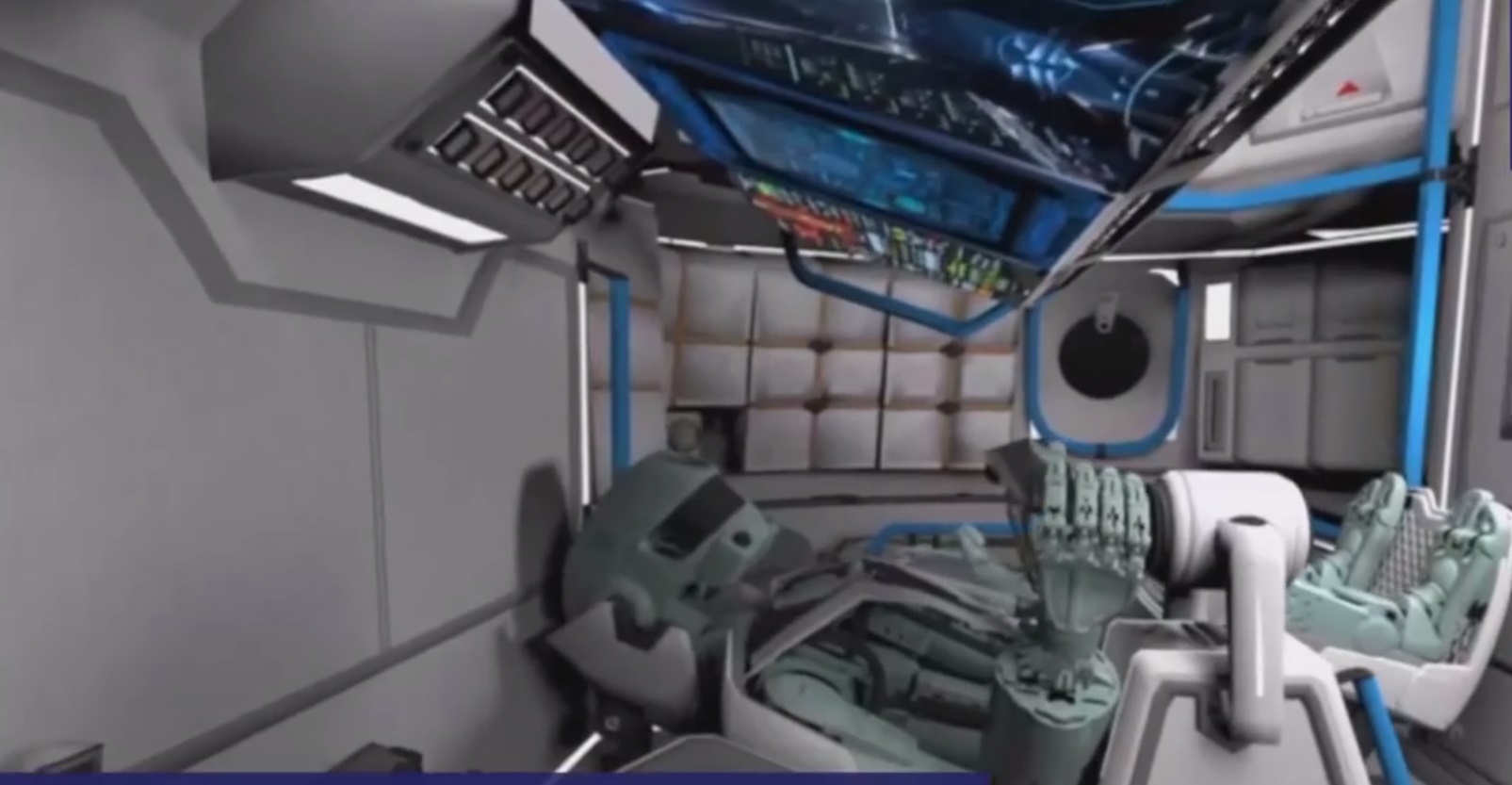 Люк корабля «Союз МС-14» оказался узок для робота FEDOR - 1 Люк корабля «Союз МС-14» оказался узок для робота FEDOR - 1