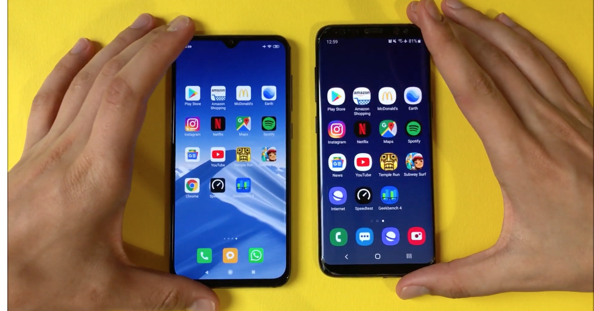 Xiaomi Mi 9 SE против Samsung Galaxy S8: тест на скорость