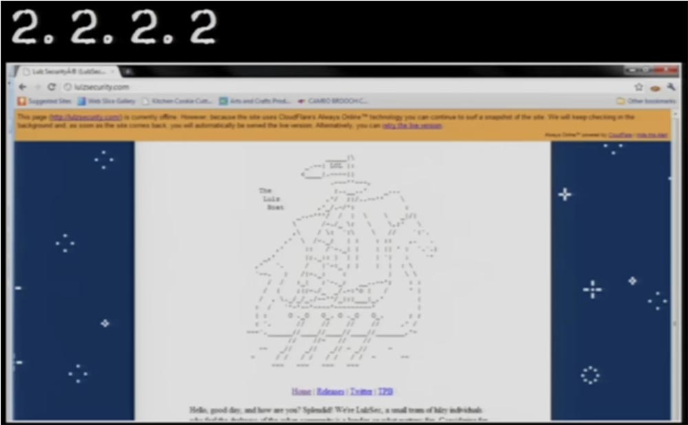 Конференция DEFCON 19. Три поколения DoS-атак (с участием аудитории в качестве жертв). Часть 2 - 12 Конференция DEFCON 19. Три поколения DoS-атак (с участием аудитории в качестве жертв). Часть 2 - 12