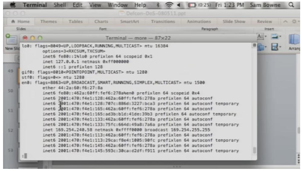 Конференция DEFCON 19. Три поколения DoS-атак (с участием аудитории в качестве жертв). Часть 2 - 2 Конференция DEFCON 19. Три поколения DoS-атак (с участием аудитории в качестве жертв). Часть 2 - 2