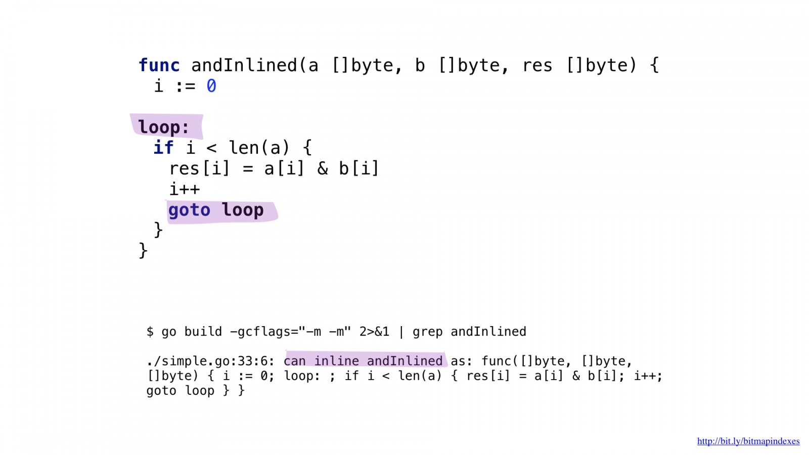 Bitmap indexes in Go: unbelievable search speed - 31