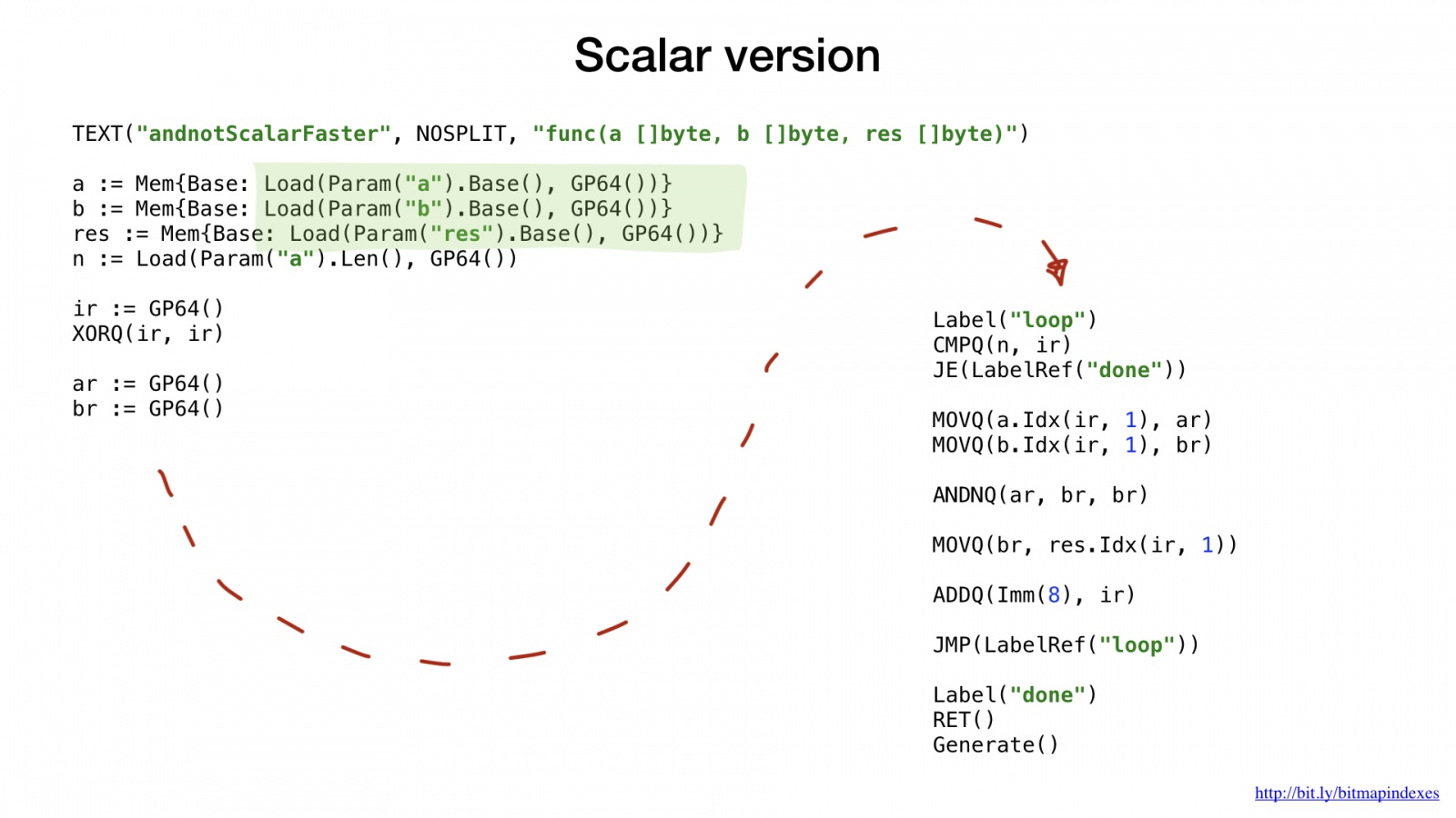 Bitmap indexes in Go: unbelievable search speed - 44