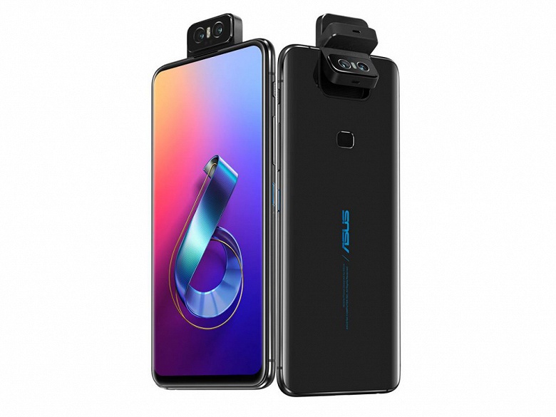 Поворотную камеру смартфона Asus Zenfone 6 снова улучшили