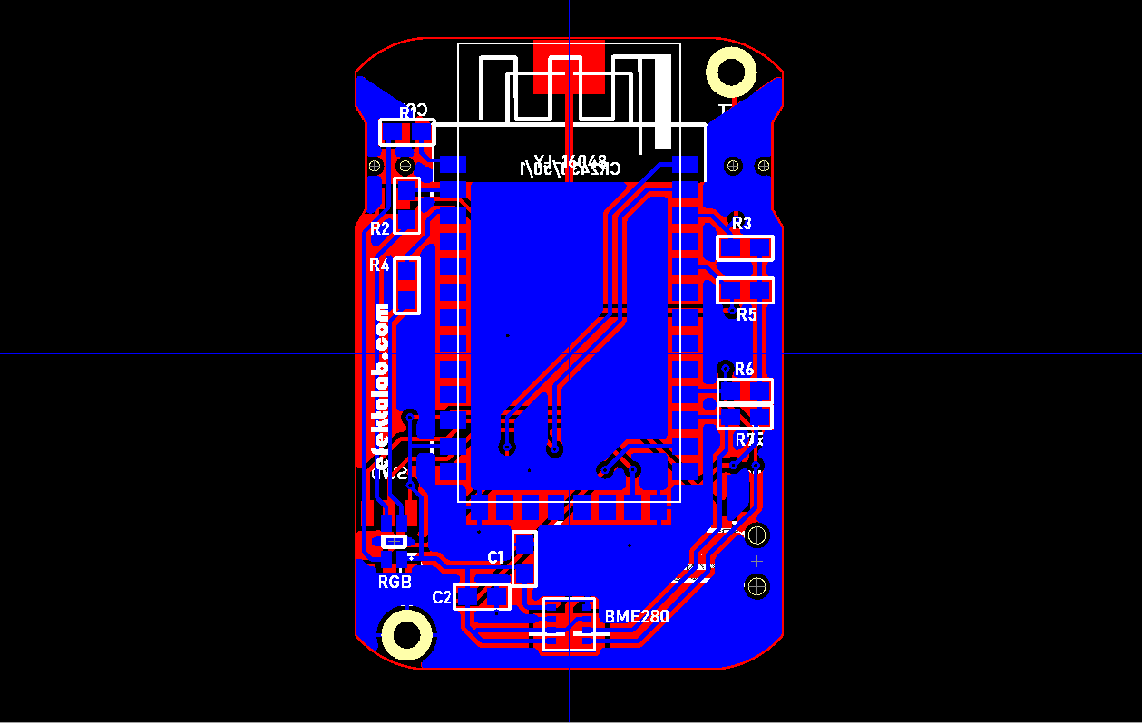 Беспроводной датчик температуры, влажности и атмосферного давления на nRF52832 - 2