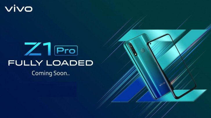  Vivo Z1 Pro получит врезанную в экран камеру и емкий аккумулятор