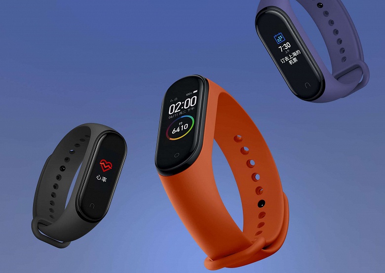 Фитнес-браслет Xiaomi Mi Band 4 поступает в продажу