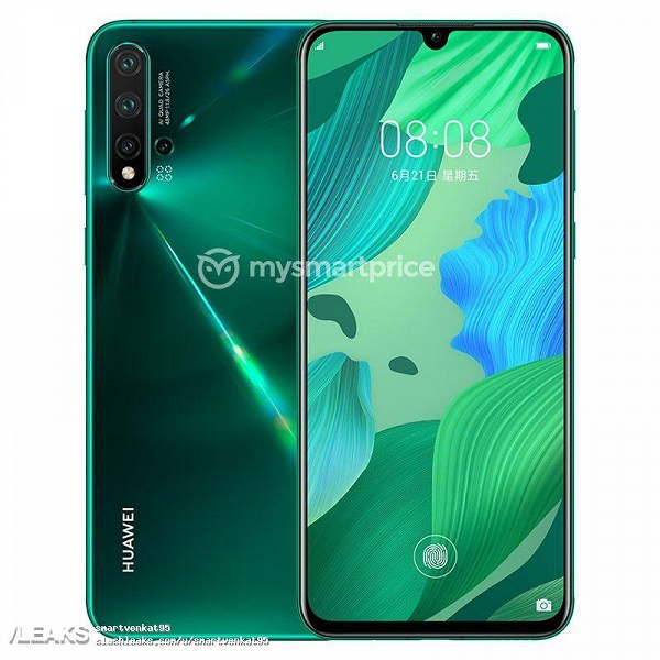 Все цвета Huawei Nova 5 Pro показаны на качественных изображениях