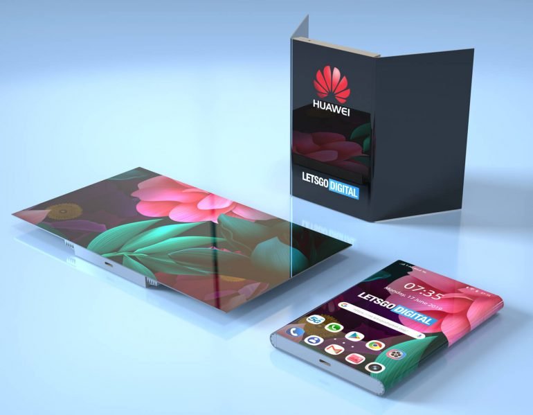 Huawei готовит еще один смартфон с гибким экраном — механизм трансформации подсмотрен у Xiaomi