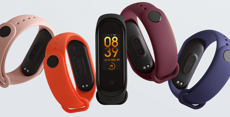 Фитнес-браслет Xiaomi Mi Smart Band 4 представлен в России