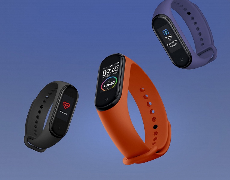 Фитнес-браслет Xiaomi Mi Smart Band 4 представлен в России