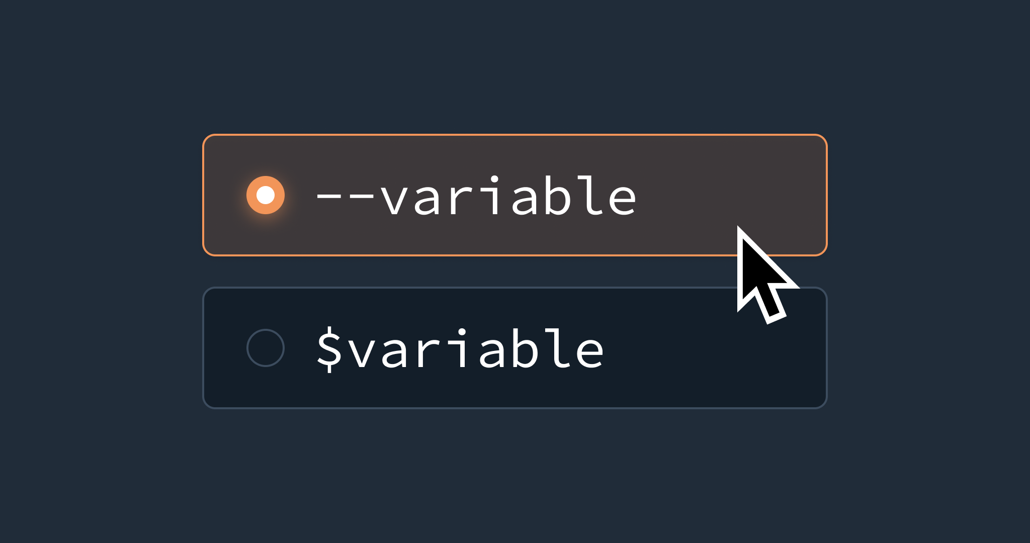 Почему мы предпочитаем CSS(--variable) переменным SASS($variable)? - 1