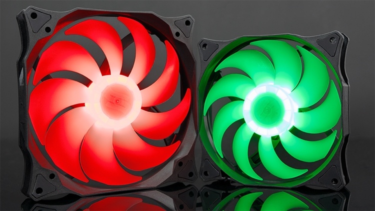 SilentiumPC Stella HP: вентиляторы охлаждения диаметром 120/140 мм с подсветкой