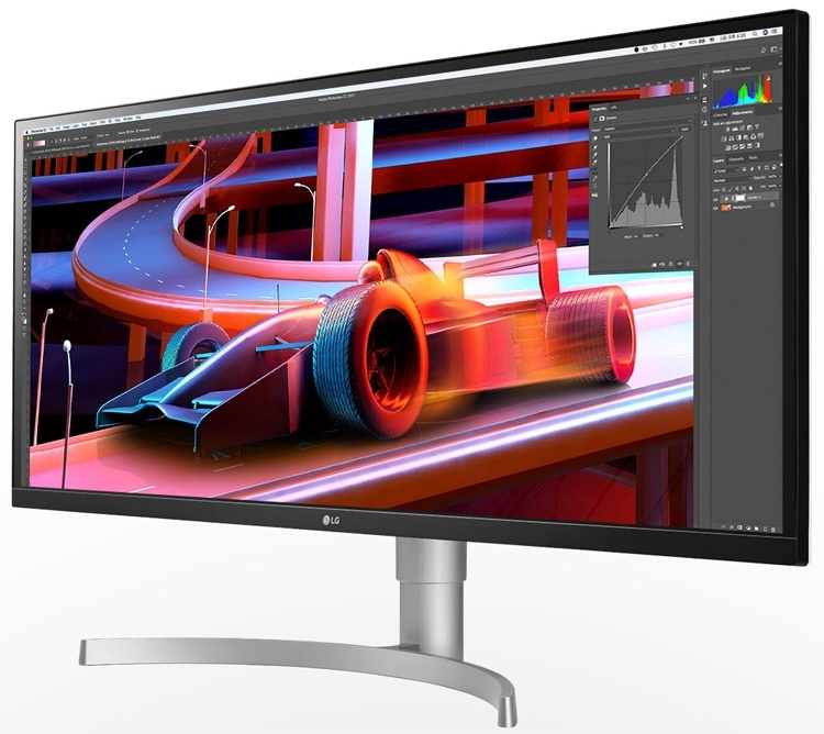 Монитор LG 34WL850-W имеет соотношение сторон 21:9
