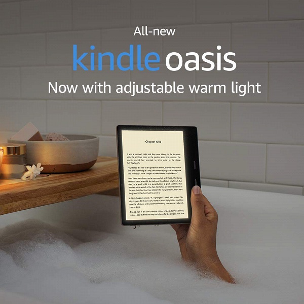 Представлена электронная книга Amazon Kindle Oasis нового поколения – теперь с регулировкой цветовой температуры экрана