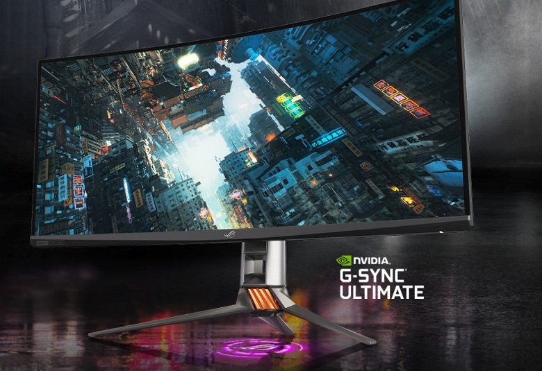 Asus ROG Swift PG35VQ &mdash; игровой монитор с кадровой частотой 200 Гц, ЦАП ESS 9118 и активной системой охлаждения