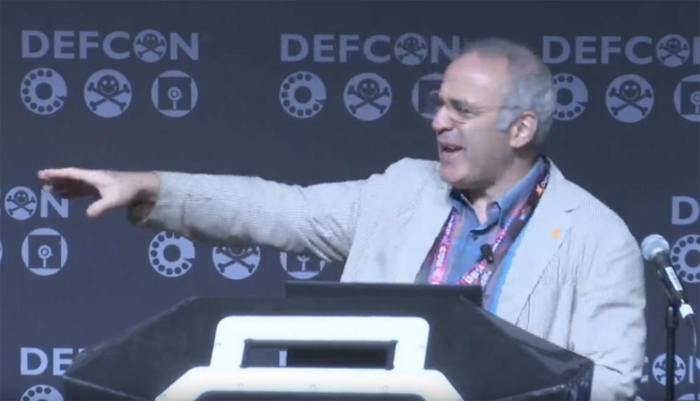 Конференция DEFCON 25. Гарри Каспаров. «Последняя битва мозга». Часть 2 - 2