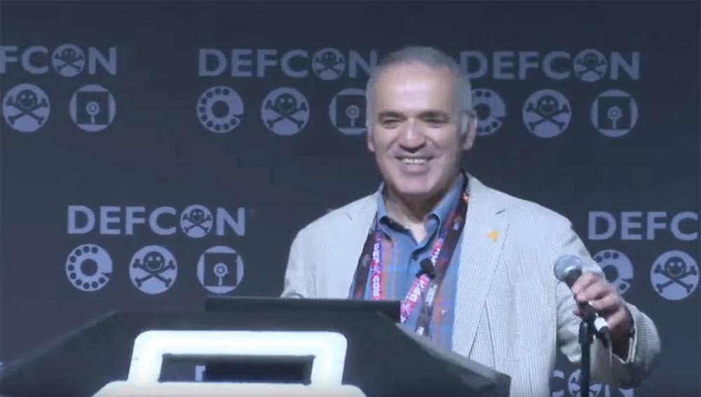 Конференция DEFCON 25. Гарри Каспаров. «Последняя битва мозга». Часть 2 - 7