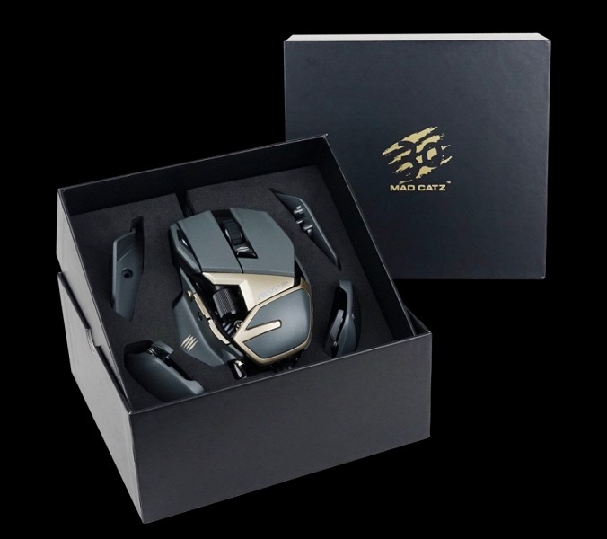 Тридцатилетие компании Mad Catz отмечено выпуском мыши R.A.T. 8+ 1000 Optical Gaming Mouse - 1 Тридцатилетие компании Mad Catz отмечено выпуском мыши R.A.T. 8+ 1000 Optical Gaming Mouse