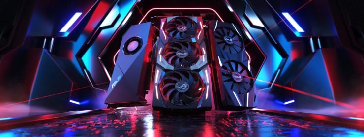 В июле Asus представит 50 новых видеокарт: 17 вариантов серии Radeon RX 5700 и 33 модели линейки GeForce RTX 20 Super